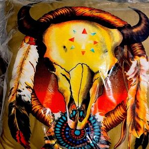 Cow skull pillows. Brand new